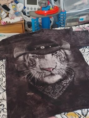 Tiger Shirt Unique Art Style White Tiger